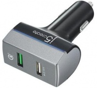 j5 create 2-Port USB Car Charger - Black Photo