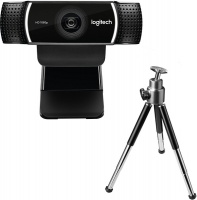 Logitech C922 Pro Stream Webcam - Black Photo