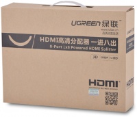 Ugreen 1x8 Powered HDMI Splitter - Black Photo