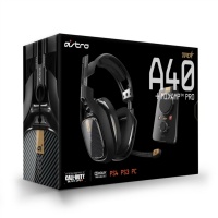 Logitech ASTRO Gaming - A40 TR Headset Inc Mix Amp Pro - Black Photo