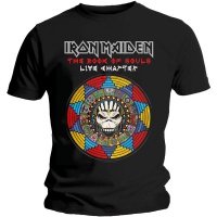 Iron Maiden Book of Souls Live Chapter Mens Black T-Shirt Photo