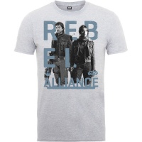 Rogue One Rebel Alliance Boys Grey Marl T-Shirt Photo