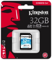 Kingston Technology - 32GB Canvas Go! SDHC Class 10 Memory Card Photo