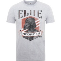 Rogue One Elite Enforcer Boys Grey Marl T-Shirt Photo