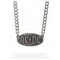 AC/DC - Classic Logo Tag Pendant Photo