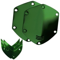 V MODA V-Moda Crossfade Over-Ear Headphone Metal Shield Kit - Hawk Green Photo