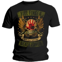 Five Finger Death Punch Locked & Loaded Mens Black T-Shirt Photo