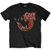 Ozzy Osbourne Diary of a Madman Tour '82 Mens Black T-Shirt Photo