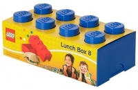 Room Copenhagen - LEGO Lunch Box 8 Knob - Blue Photo