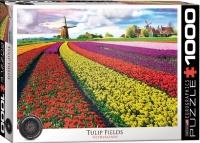 Eurographics - Tulip Fields Netherlands Puzzle Photo