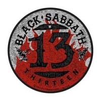 Black Sabbath - 13 / Flames Circular Photo