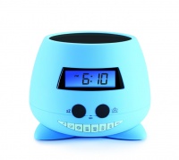 Bigben Interactive - Alarm Clock with Projector - Blue Photo