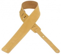 Levys MS1-TAN 2 1/2" Hand-Brushed Suede Guitar Strap Photo