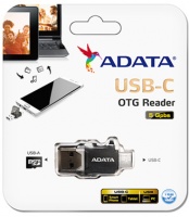 ADATA - OTG USB 3.0 Type-A/Type-C Card Reader Photo