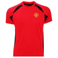 Manchester United Red Panel Mens T-Shirt Photo