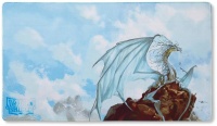 Arcane Tinmen Dragon Shield - Limited Edition Playmat - Silver 'Caelum' Photo