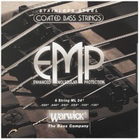 Warwick 38400ML6 EMP Coated Series 20-130 Medium Light 6 String Stainless Steel Long Scale Coated Bass Guitar Strings Photo