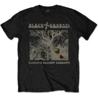 Black Sabbath - Sabbath Bloody Sabbath Vintage Men's Black T-Shirt Photo