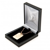 Chelsea - Gold Plated Dog Tag and Chain Photo