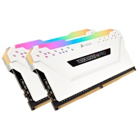 Corsair Vengeance RGB Pro - White heatsink 16GB DDR4-3200 CL16 1.35v - 288pin Memory Module Photo