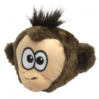 Outward Hound - Invincible Tosserz Monkey Brown Squeaky Toy Photo