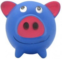 MCP - Happy Round Squeaky Pig - 10cm Photo