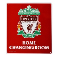 Liverpool - Liverpool Home Changing Room Sign Photo