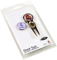 Real Madrid - Club Crest Golf Divot Tool & Ball Markers Photo
