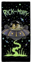 Rick And Morty - UFO Spaceship Towel Photo