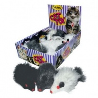 MCP - Plush Squeaky Mouse Cat Toy Photo