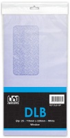 LEO - DLB White Window Opaque Self Seal Retail Envelopes Photo