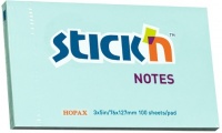 Stickn Stick'n - Adhesive Notes 76x127mm - Pastel Blue Photo