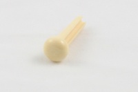 Allparts Acoustic Guitar Woolly Mammoth Ivory Bridge End Pins - Cream Photo
