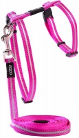 Rogz - Catz 11mm AlleyCat Reflective Cat Lead and H-Harness Combination Photo