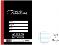 Treeline - A5 128 pg Feint & Margin Manuscript Books Photo