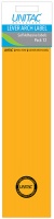 Unitac - Lever Arch Labels Pack of 12 Neon Orange Photo