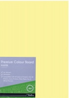 Treeline - A4 Pastel 160gsm Project Board - 100 sheets Yellow Photo