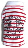Dogs Life Dog's Life - Gentleman's Polo Shirt - Red Photo
