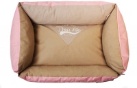 Dogs Life Dog's Life - Vintage Lounger Waterproof Summer Bed - Pink Photo