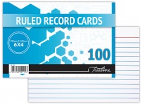 Treeline - 102 x 152mm Feint Ruled Record Cards Photo