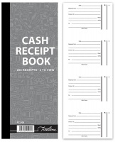 Treeline - Cash Receipt Book 4 to view in Duplicate - Numbered Photo