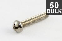 Allparts Guitar Single Coil Pickup Screws - Stainless Steel Photo
