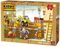King Puzzle - Kiddy Construction - Construction Site Puzzle Photo
