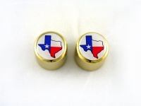 Allparts Guitar State fo Texas Art Dome Control Knobs with Set Screw Photo