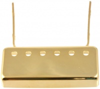 Allparts Electric Guitar Metal Humbucker Neck Pickup Cover for Johnny Smith Style Pickups with Bracket Photo