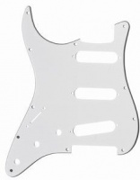Allparts Left-Handed Electric Guitar 11-Hole 3-Ply Pickguard for Fender Stratocaster Style Guitars Photo