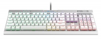 Corsair K70 MK.2 Special Edition Mechanical Gaming Keyboard RGB Backlight Cherry MX Speed - White Photo