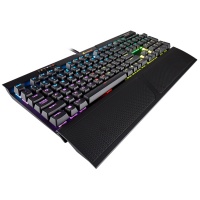 Corsair K70 RGB MK.2 Rapidfire Mechanical Gaming Keyboard Cherry MX Speed Switches - Black Photo