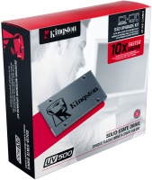 Kingston Technology - UV500 120GB 3D TLC SSD SATA6G Bundle Kit with extra 2.5" Enclosure Cloning Software Photo