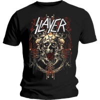 Slayer Demonic Admat Men's Black T-Shirt Photo